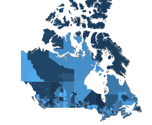 Enhanced Canadian Postal Code Polygon Boundary File (TRIAL)