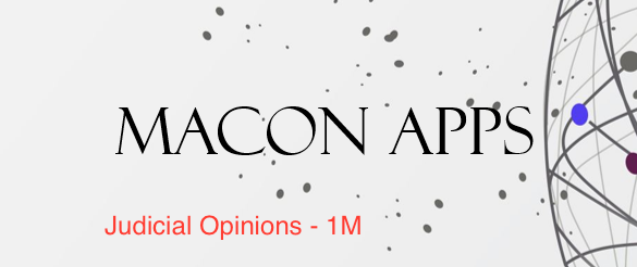 Judicial Opinions - 1 Million