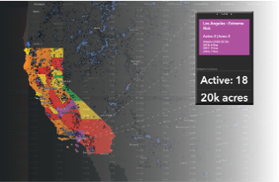 US Wildland Fire (Wildfire) Health Risk Index